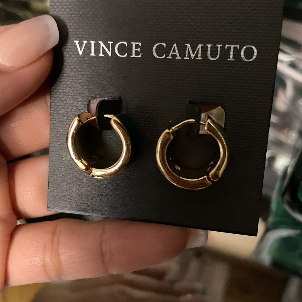 Green Vince Camuto earrings